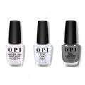 OPI - Nail Lacquer Combo - Base, Top & Tempted to Lick-orice - Long Lasting Formula