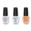 OPI - Nail Lacquer Combo - Base, Top & The Future is You - Long Lasting Formula