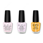 OPI - Nail Lacquer Combo - Base, Top & The Leo-nly One - Long Lasting Formula