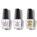 OPI - Nail Lacquer Combo - Base, Top & This Isn't Greenland 0.5 oz - Long Lasting Formula