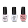 OPI - Nail Lacquer Combo - Base, Top & Tickle My France-y 0.5 oz - Long Lasting Formula