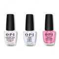 OPI - Nail Lacquer Combo - Base, Top & Two-Timing the Zones 0.5 oz - Long Lasting Formula
