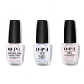 OPI - Nail Lacquer Combo - Base, Top & Welcome to Your Whirl - Long Lasting Formula