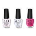 OPI - Nail Lacquer Combo - Base, Top & Without a Pout - Long Lasting Formula