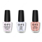 OPI - Nail Lacquer Combo - Base, Top & Worth a Pretty Penne 0.5 oz - Long Lasting Formula