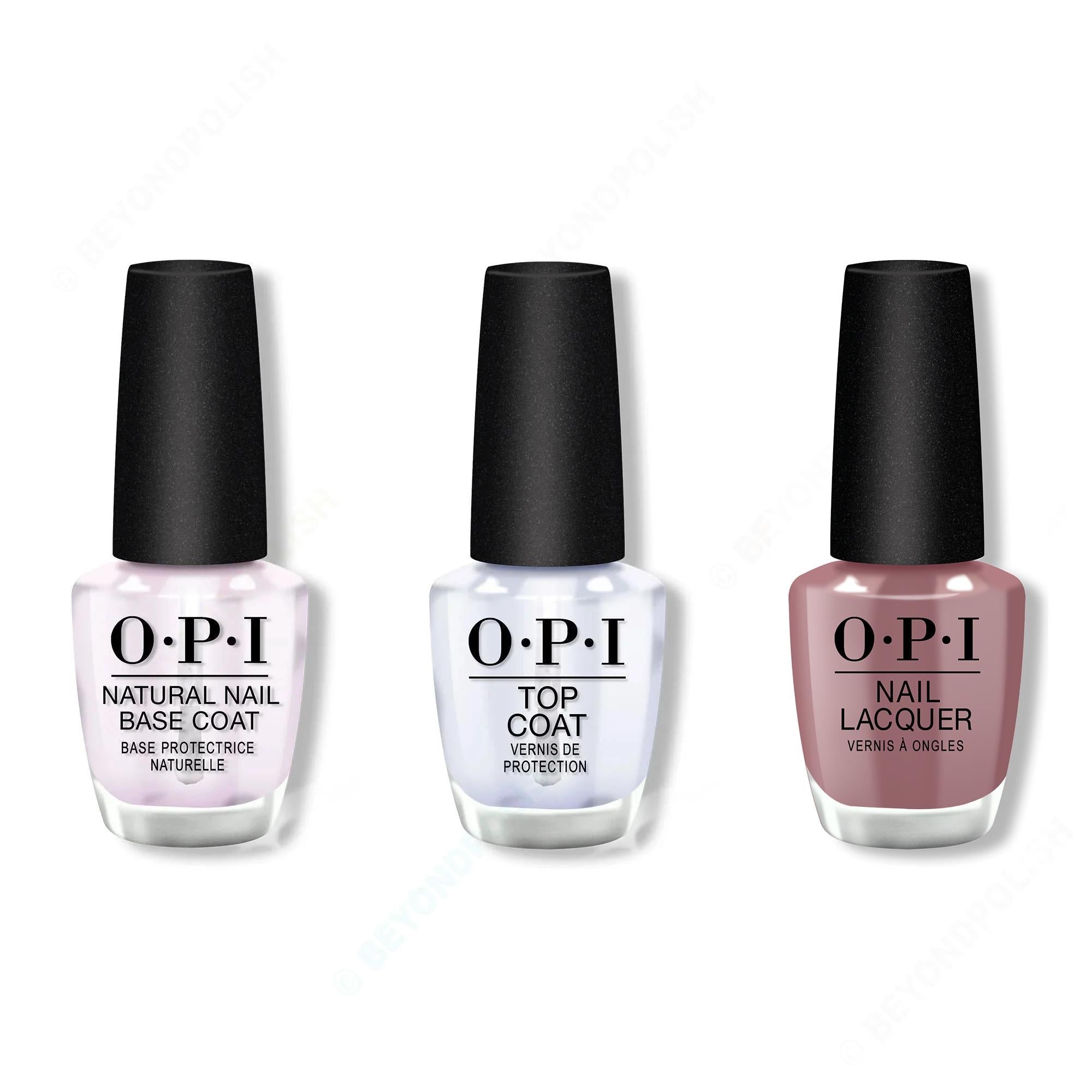 OPI - Nail Lacquer Combo - Base, Top & You Don't Know Suzi - OPIcons Spring 2026 - Long Lasting Formula