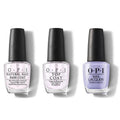 OPI - Nail Lacquer Combo - Base, Top & You're Such a BudaPest 0.5 oz - Long Lasting Formula