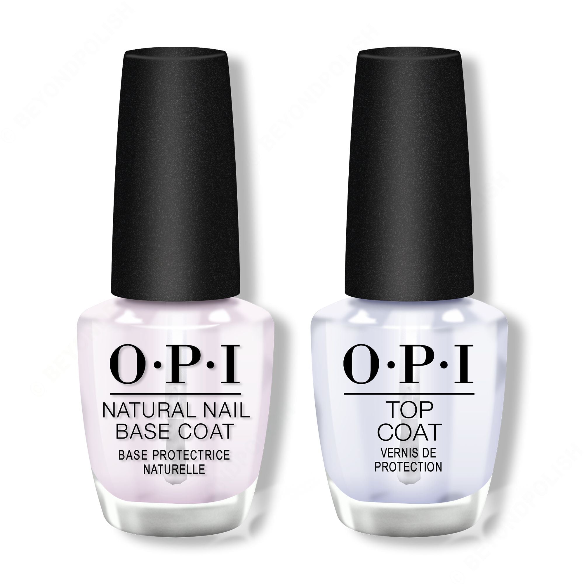 OPI - Nail Lacquer Combo - Top & Base Coat - Long Lasting Formula