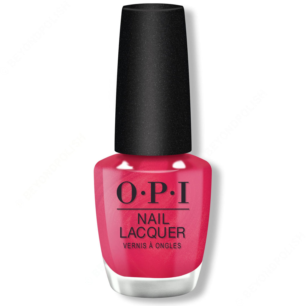 OPI Nail Lacquer - Cyber Cherry on Top 0.5 oz - Long Lasting Formula