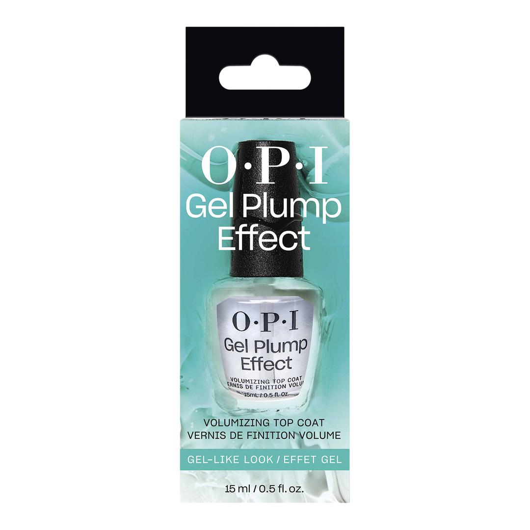OPI Nail Lacquer - Gel Plump Effect Top Coat 0.5 oz - Long Lasting Formula