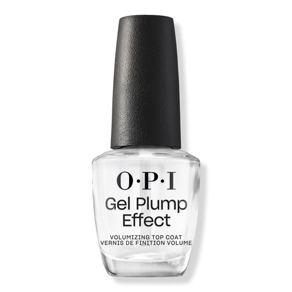 OPI Nail Lacquer - Gel Plump Effect Top Coat 0.5 oz - Long Lasting Formula