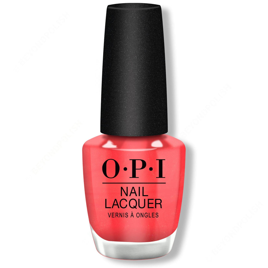 OPI Nail Lacquer - I Eat Mainely Lobster 0.5 oz - Long Lasting Formula