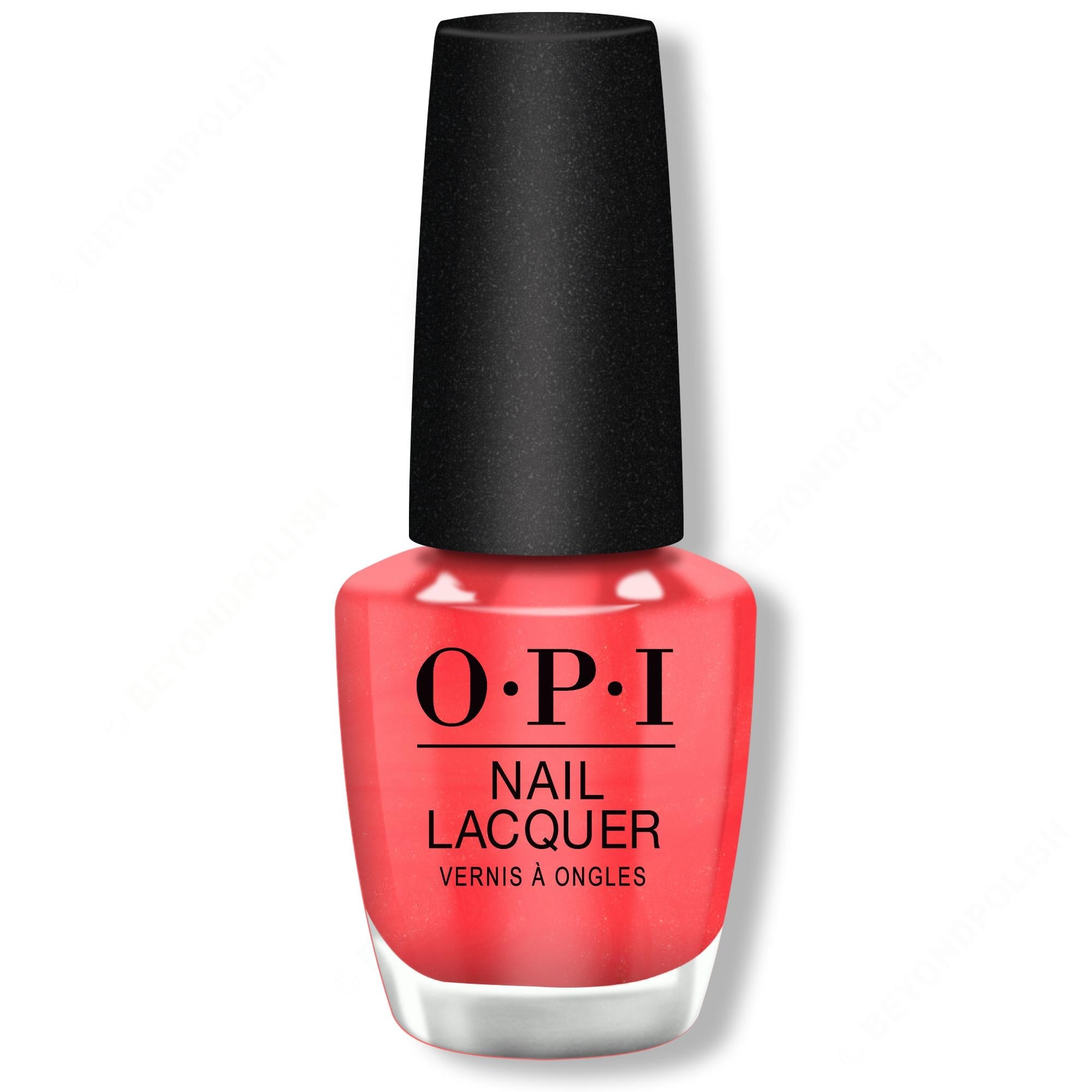OPI Nail Lacquer - I Eat Mainely Lobster 0.5 oz - Long Lasting Formula
