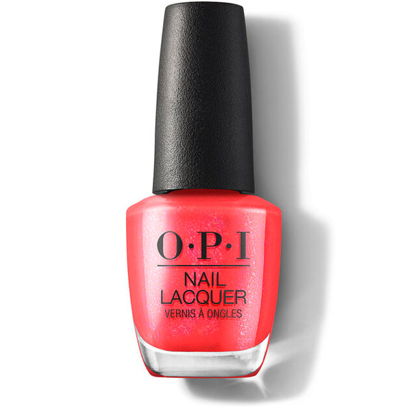 OPI Nail Lacquer - Left Your Texts On Red 0.5 oz - Long Lasting Formula