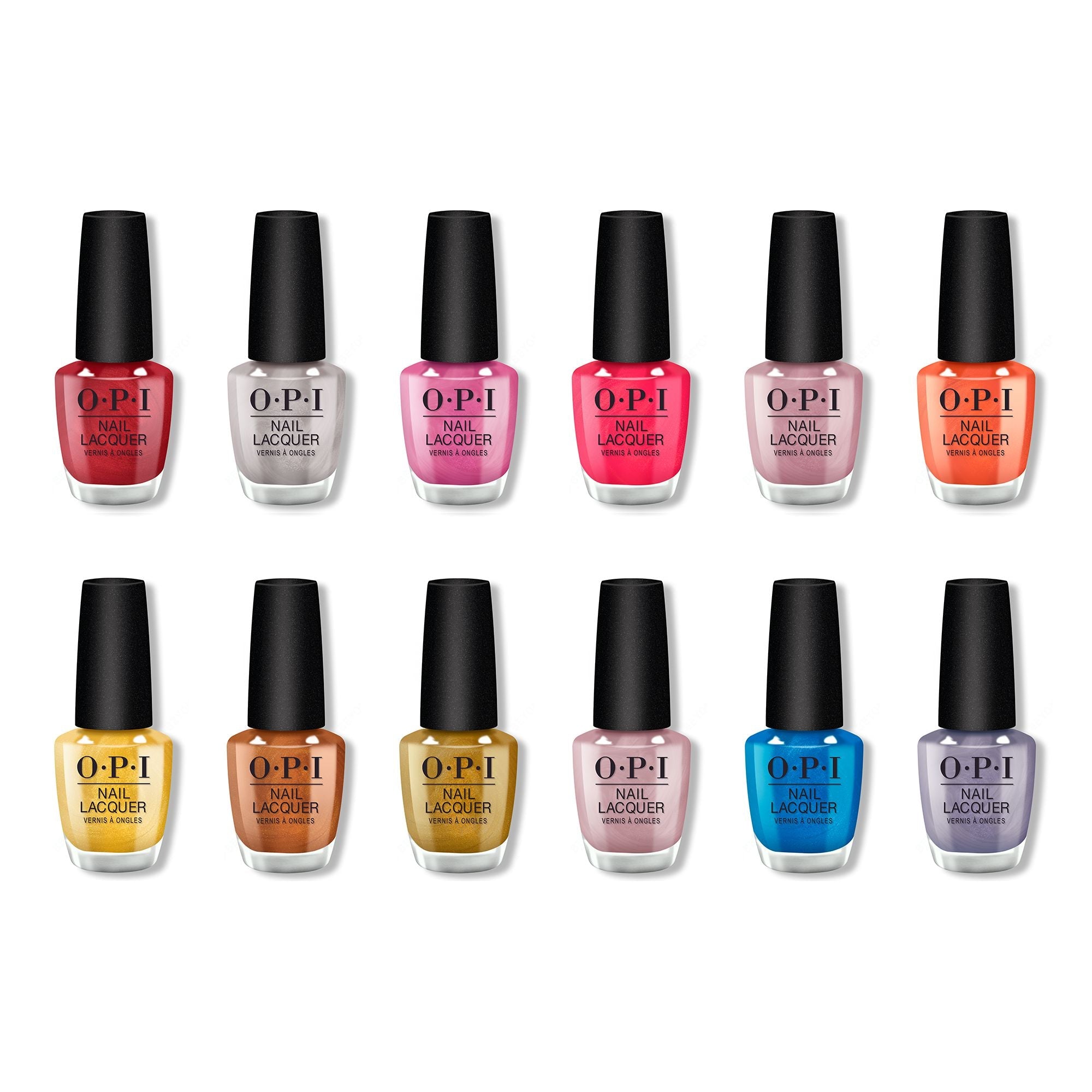 OPI - Nail Lacquer Metallic Mega Mix Fall 2024 Collection 0.5 oz - Long Lasting Formula