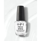 OPI Nail Lacquer - Mirror Shine Top Coat 0.5 oz - Long Lasting Formula
