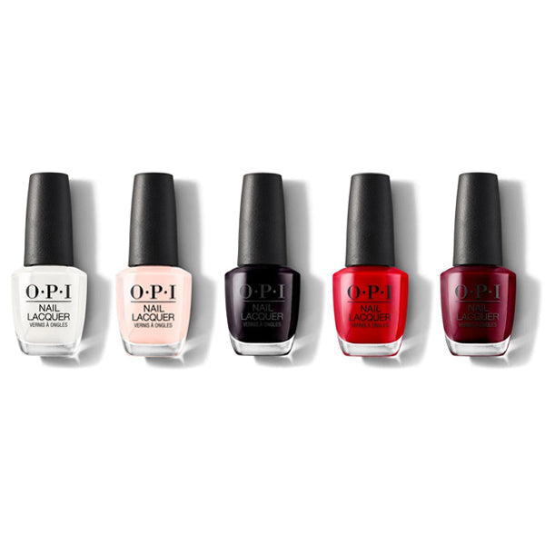 OPI Nail Lacquer - OPI Best Sellers 5pc Set - Long Lasting Formula