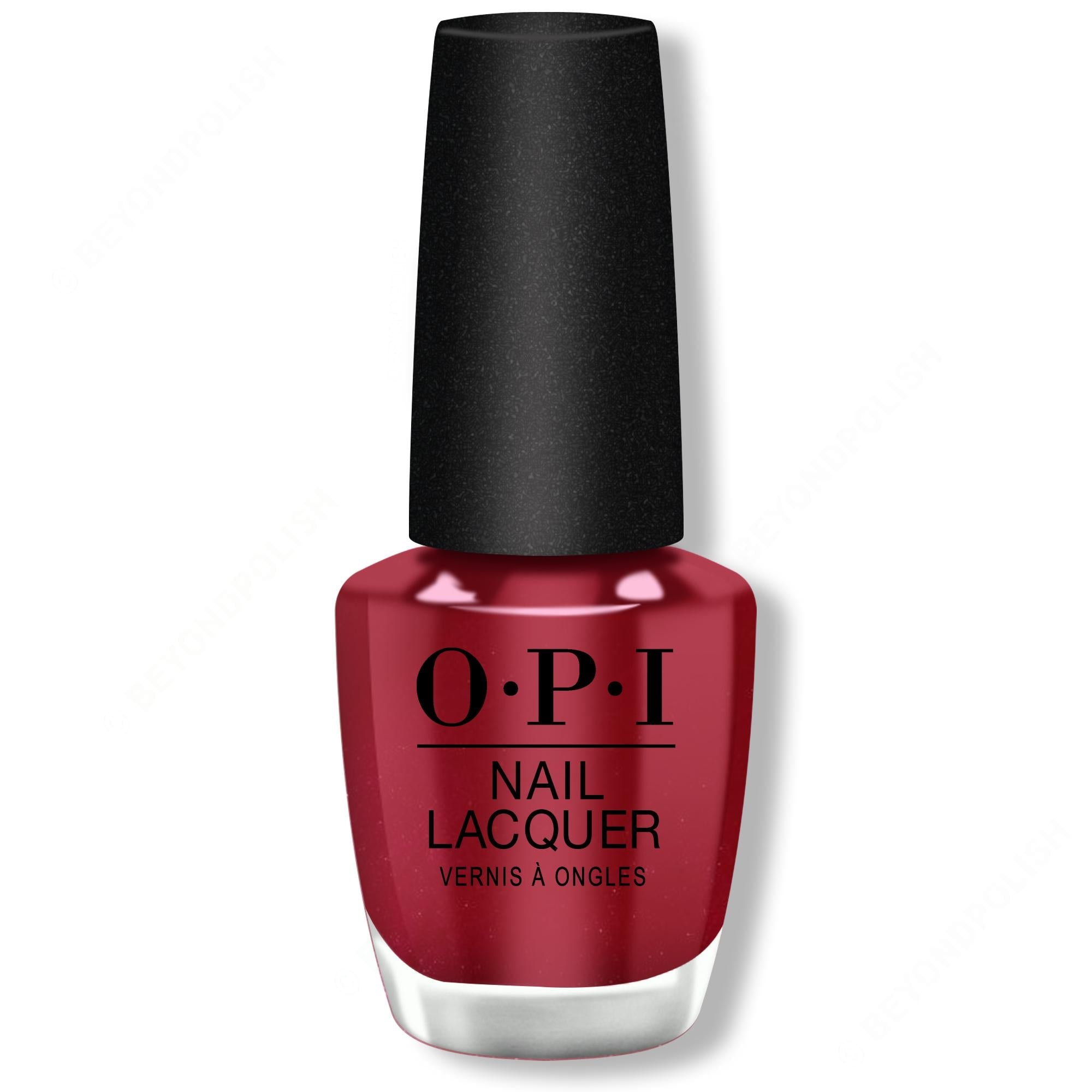 OPI Nail Lacquer - OPI Red 0.5 oz - Long Lasting Formula