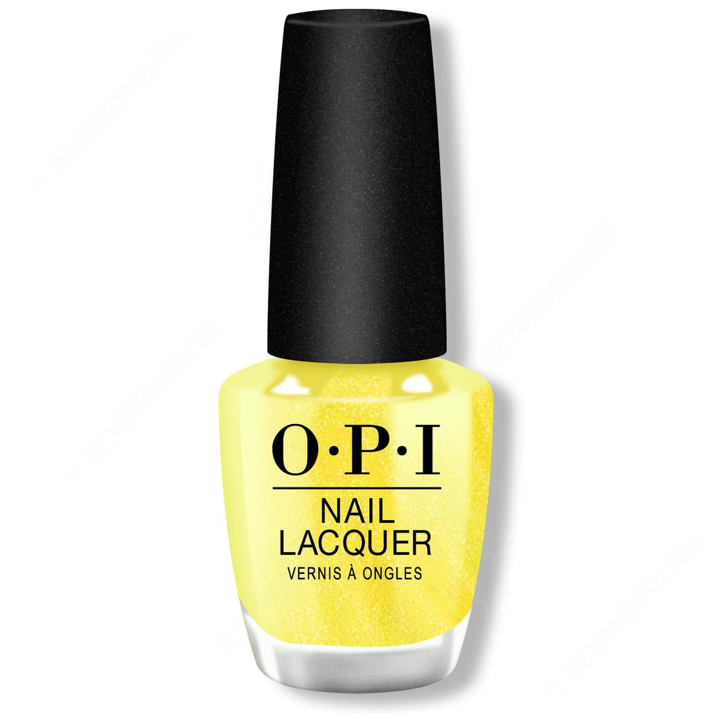 OPI Nail Lacquer - Paintin' on Sunshine! 0.5 oz - Long Lasting Formula