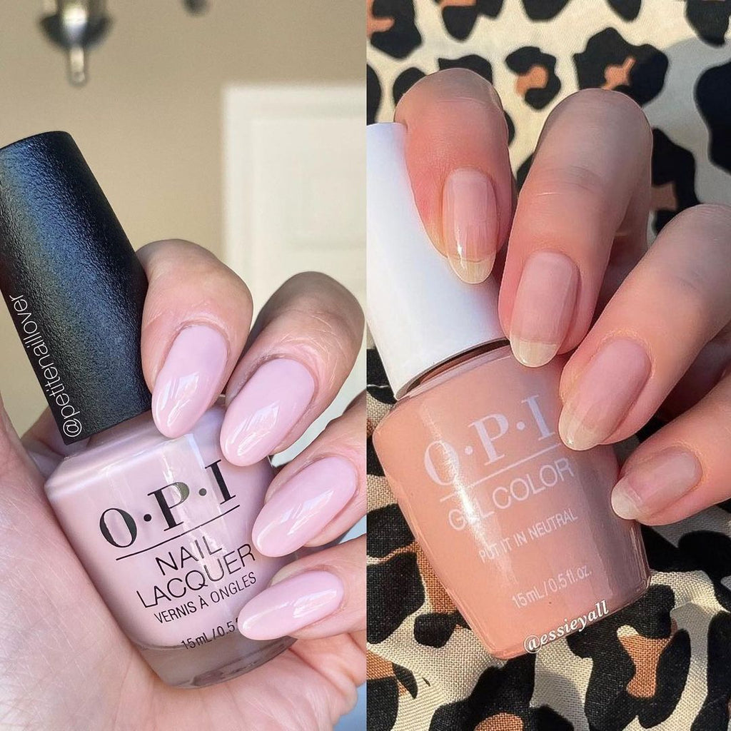 OPI Nail Lacquer - Put It In Neutral 0.5 oz - Long Lasting Formula