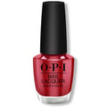 OPI Nail Lacquer - Red Hot Rio 0.5 oz - Long Lasting Formula