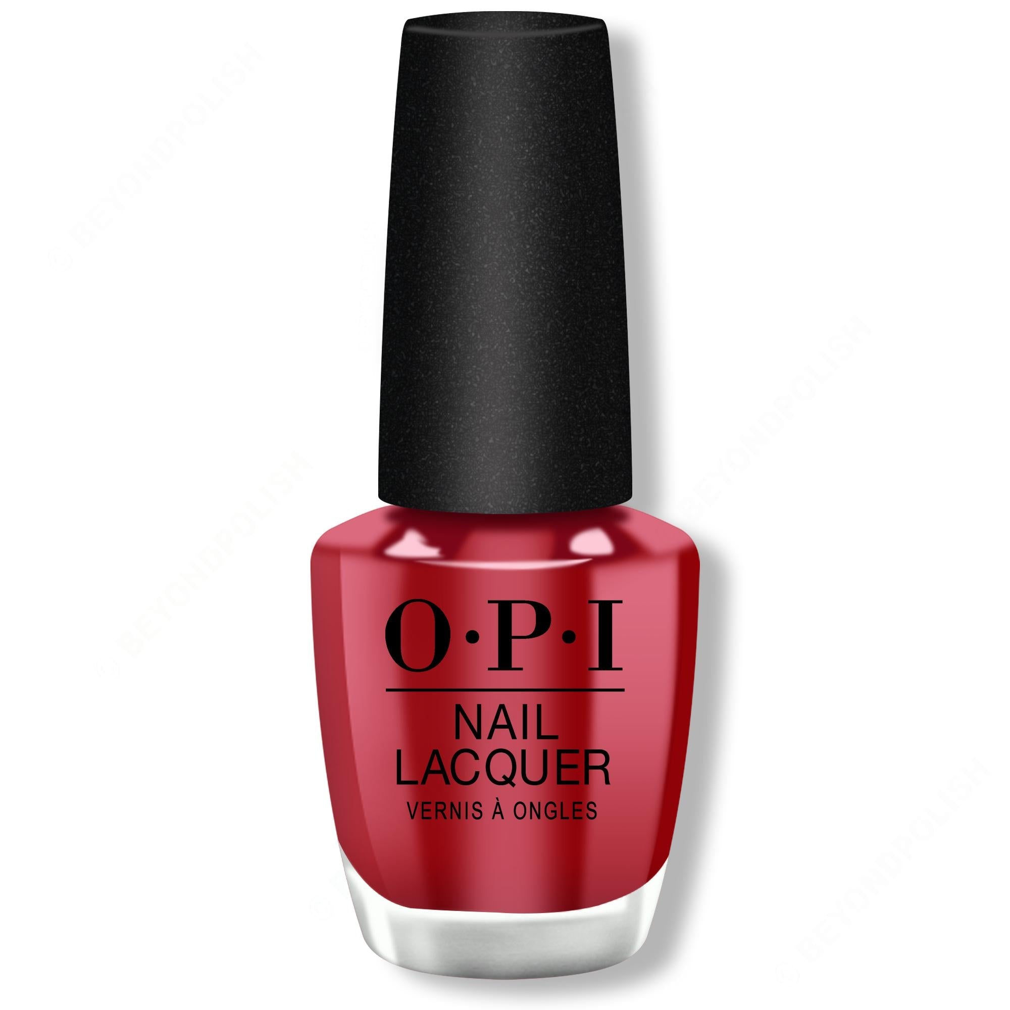 OPI Nail Lacquer - Red Hot Rio 0.5 oz - Long Lasting Formula