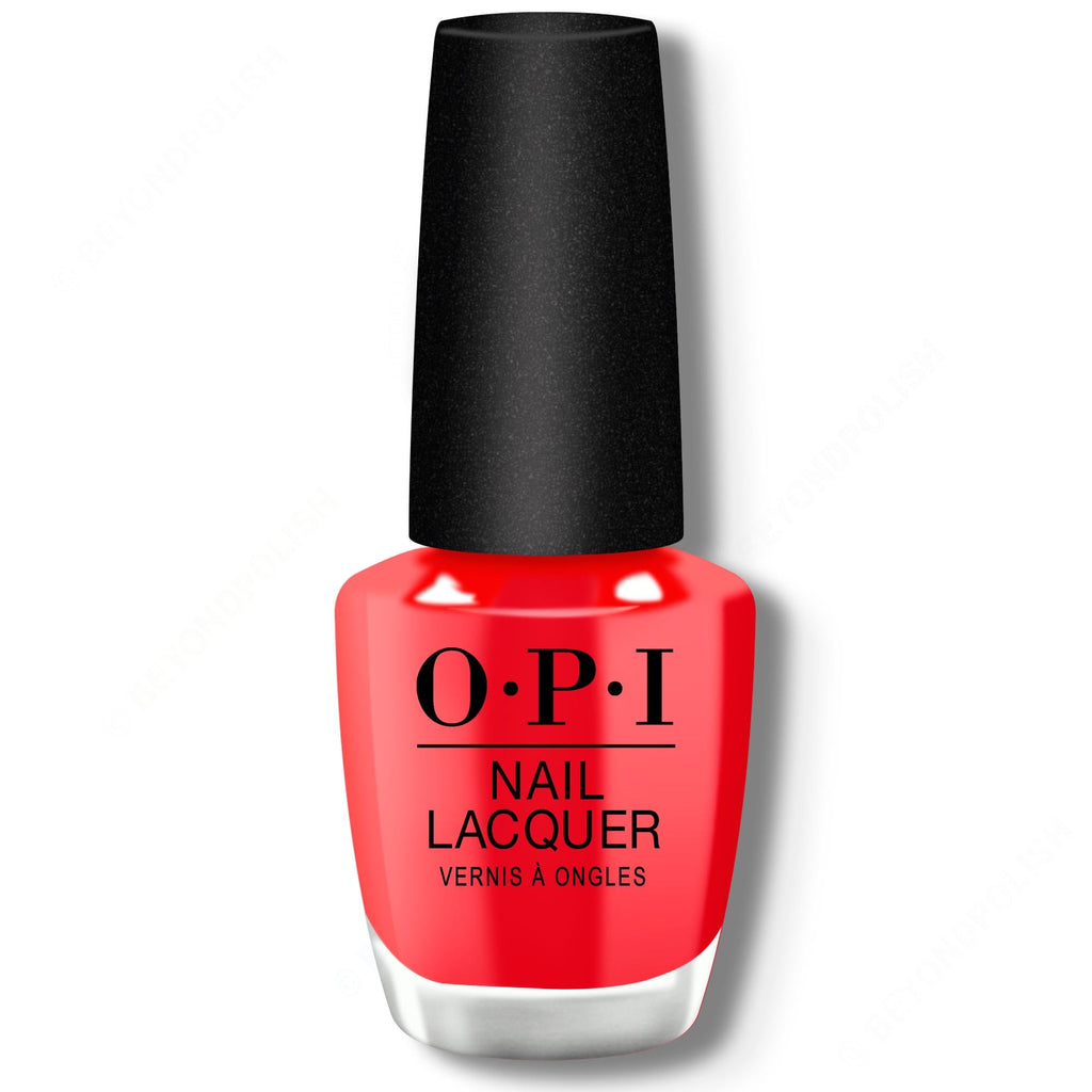 OPI Nail Lacquer - Red Velvet Vixen 0.5 oz - Long Lasting Formula