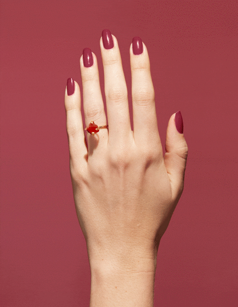 OPI Nature Strong - Give A Garnet   0.5 oz - Long Lasting Formula