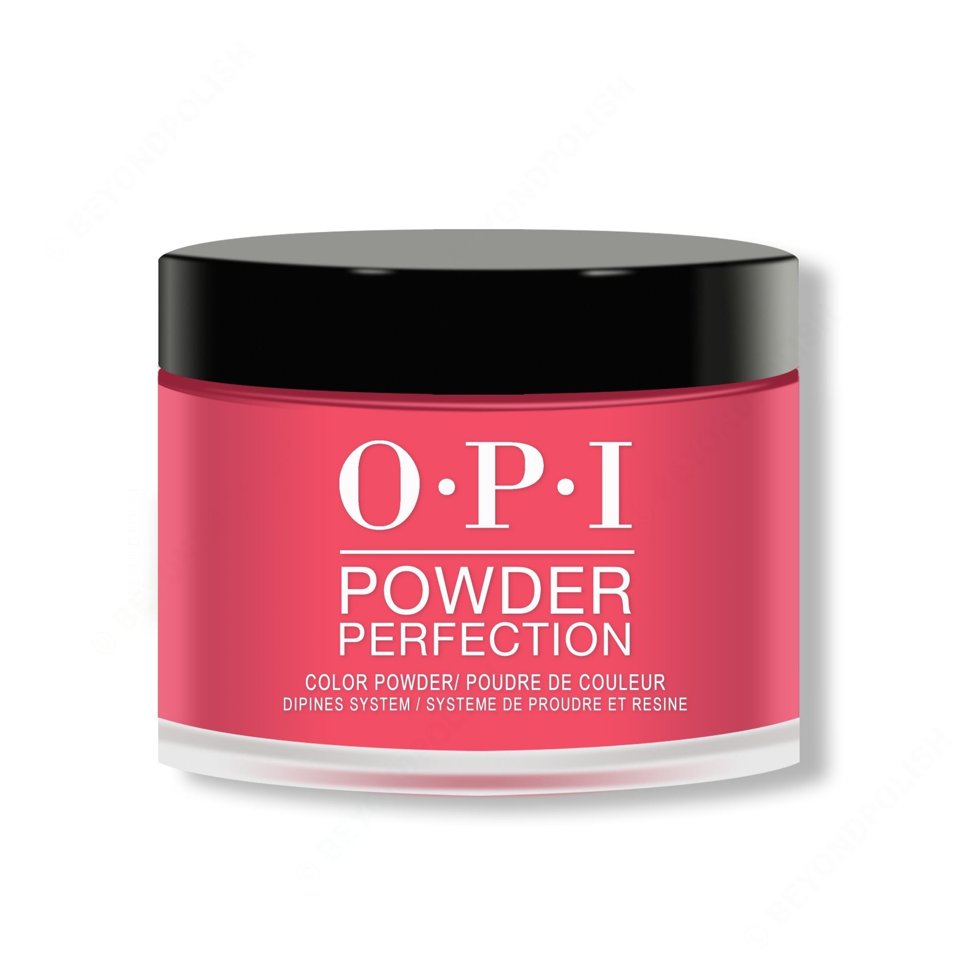 OPI Powder Perfection - OPI Red 1.5 oz - Long Lasting Formula